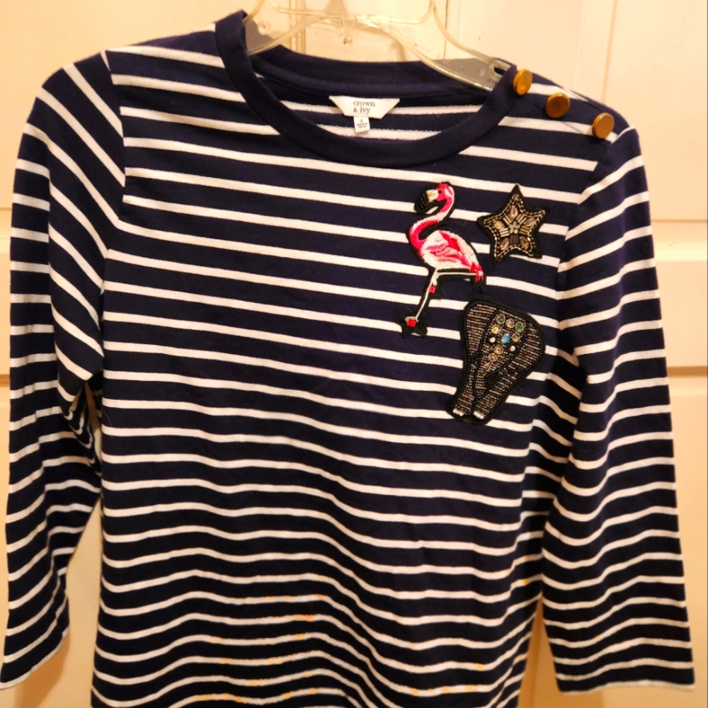 NWT Crown&Ivy shirt